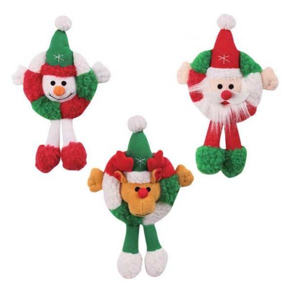 Our Noel Nuzzler Toys are made of soft, cozy berber and each include a 