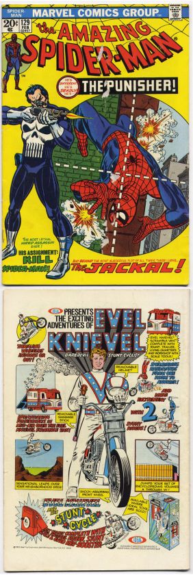   , ORIGINAL 1973 1st PRINT Amazing Spider Man 129 PUNISHER spiderman