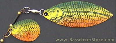 The price is for a quantity of one (1) spinnerbait as shown below.