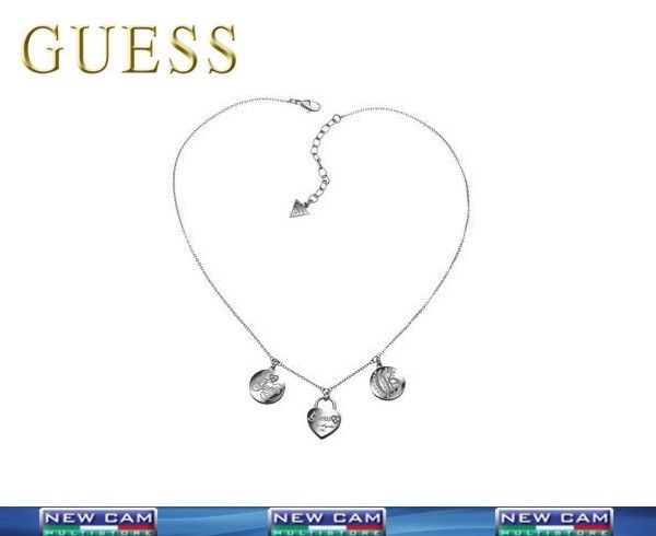 GUESS STEEL COLLANA CON SWAROVSKI UBN11003 Listino € 69  