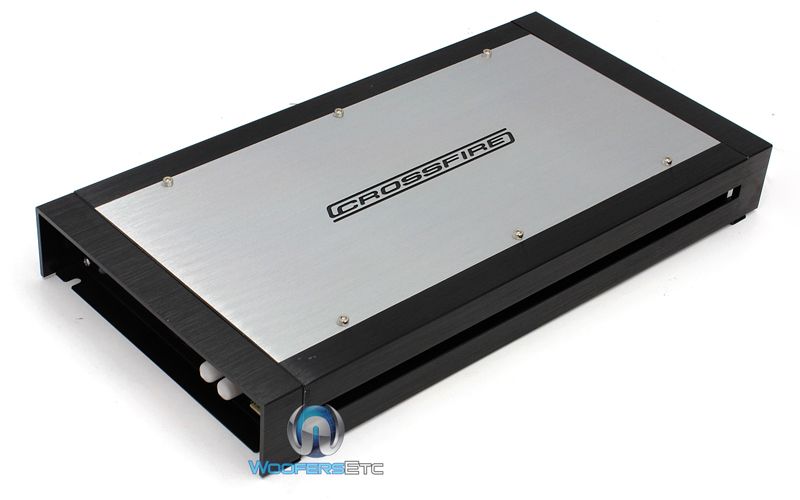   CROSSFIRE SLIM 2 CHANNEL AMP 600 W MAX SPEAKER SUBWOOFER AMPLIFIER