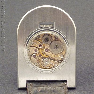  unusual, stylish, Art Deco fob watch made by the quality Swiss watch 