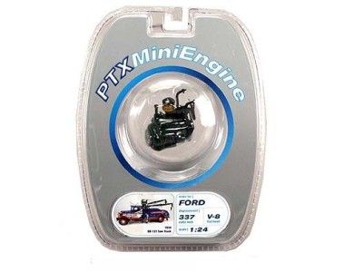 PTX Mini Engine   Ford V8 Flat Head Engine 124 G scale Green # 28001M 