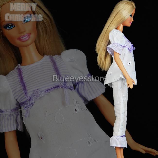 Handmade Dresses Fashion Party Clothes For Barbie Doll D201  